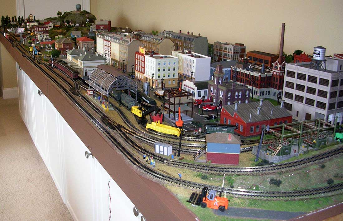 model train sceneru